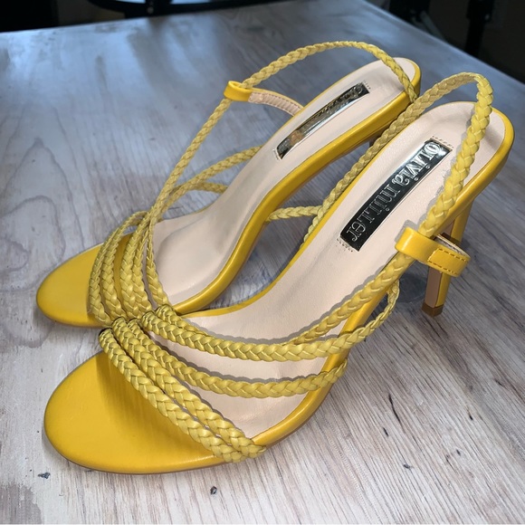 NWOT Olivia Miller Slingback Heels - Picture 4 of 12